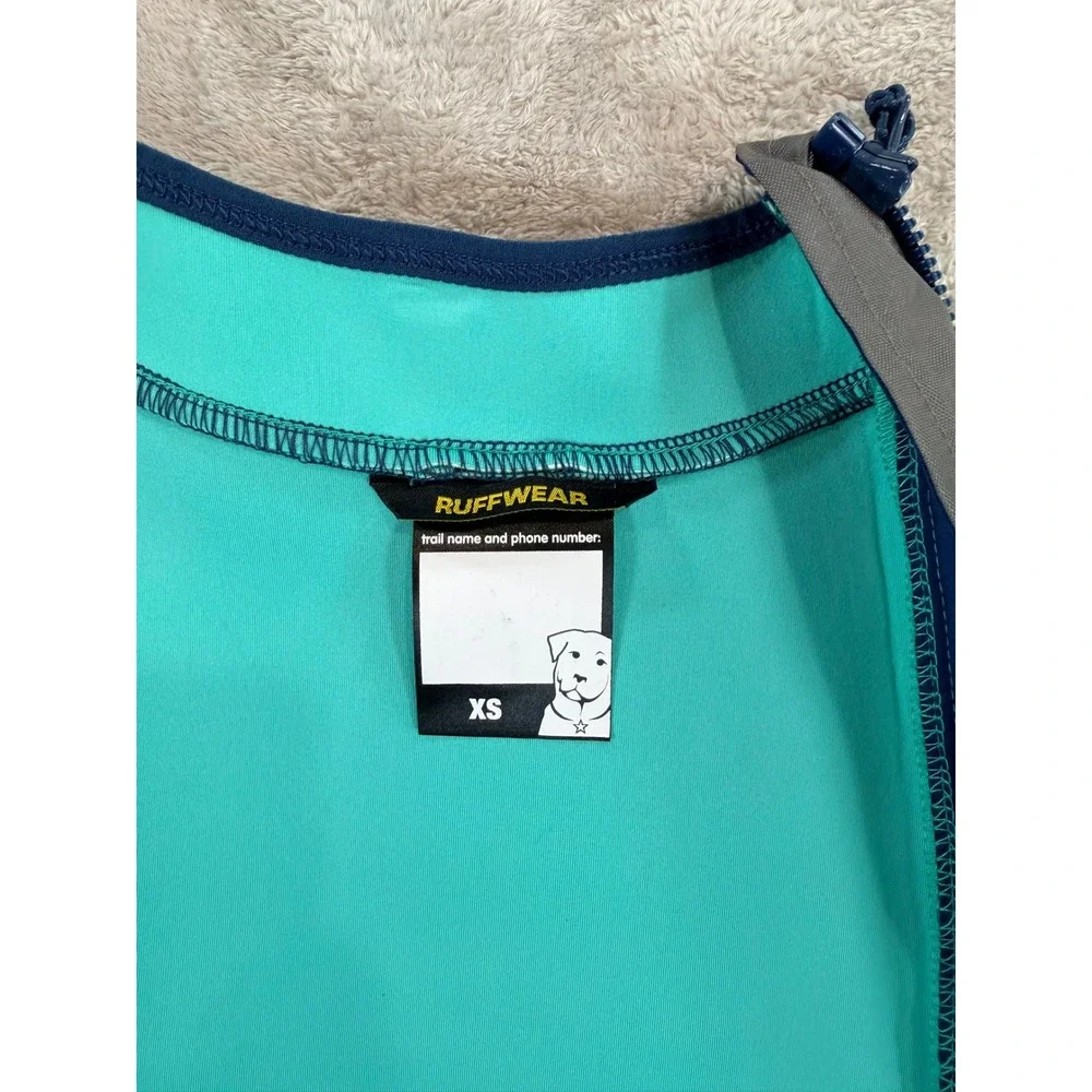 NWT Ruffwear Dog Undercoat Water Jacket Neoprene Teal Blue XS